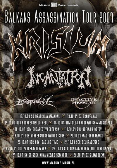 Krisiun, Incantation, Depths Of Depravity @ Kék Yuk