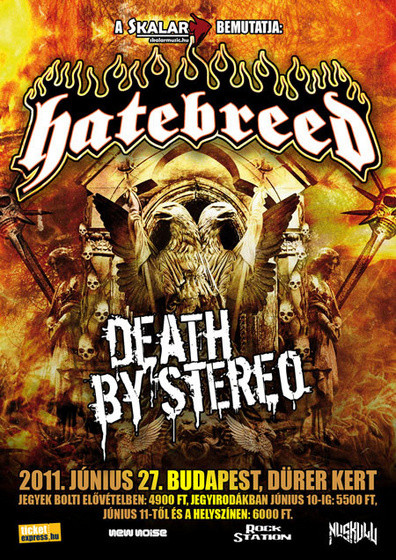 Hatebreed, Death By Stereo @ Dürer Kert