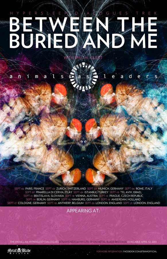 Between the Buried and Me @ Bécs