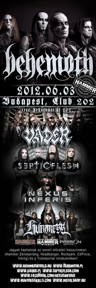 Behemoth, Vader @ Club 202