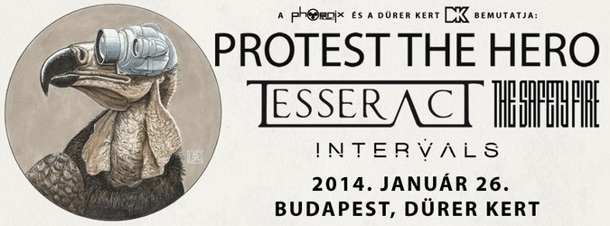 Protest The Hero, Tesseract @ Dürer Kert