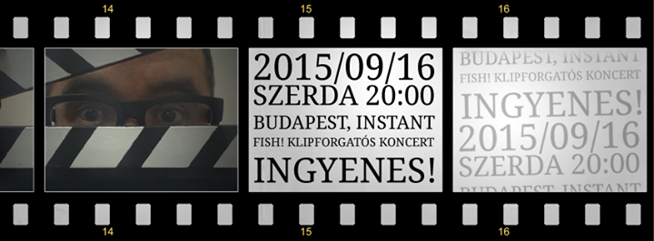 Programajánló: ingyenes Fish!-koncert és klipforgatás