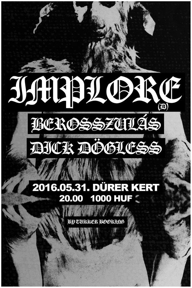 Death/grind darálás a Dürerben, jön az Implore!