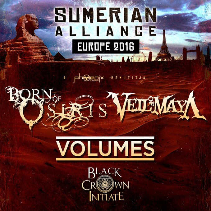 Közös bulival tér vissza a Born of Osiris és a Veil of Maya