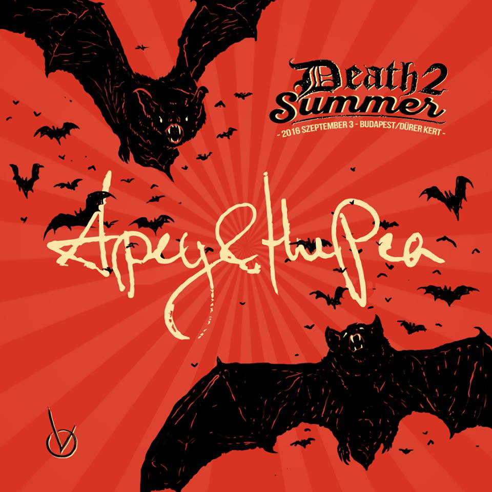 Az Apey &amp; the Pea is fellép az idei Death II Summer fesztiválon