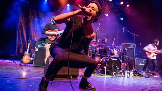 A Glassjaw-koncerteken már kiadatlan új számokat is lehet hallani