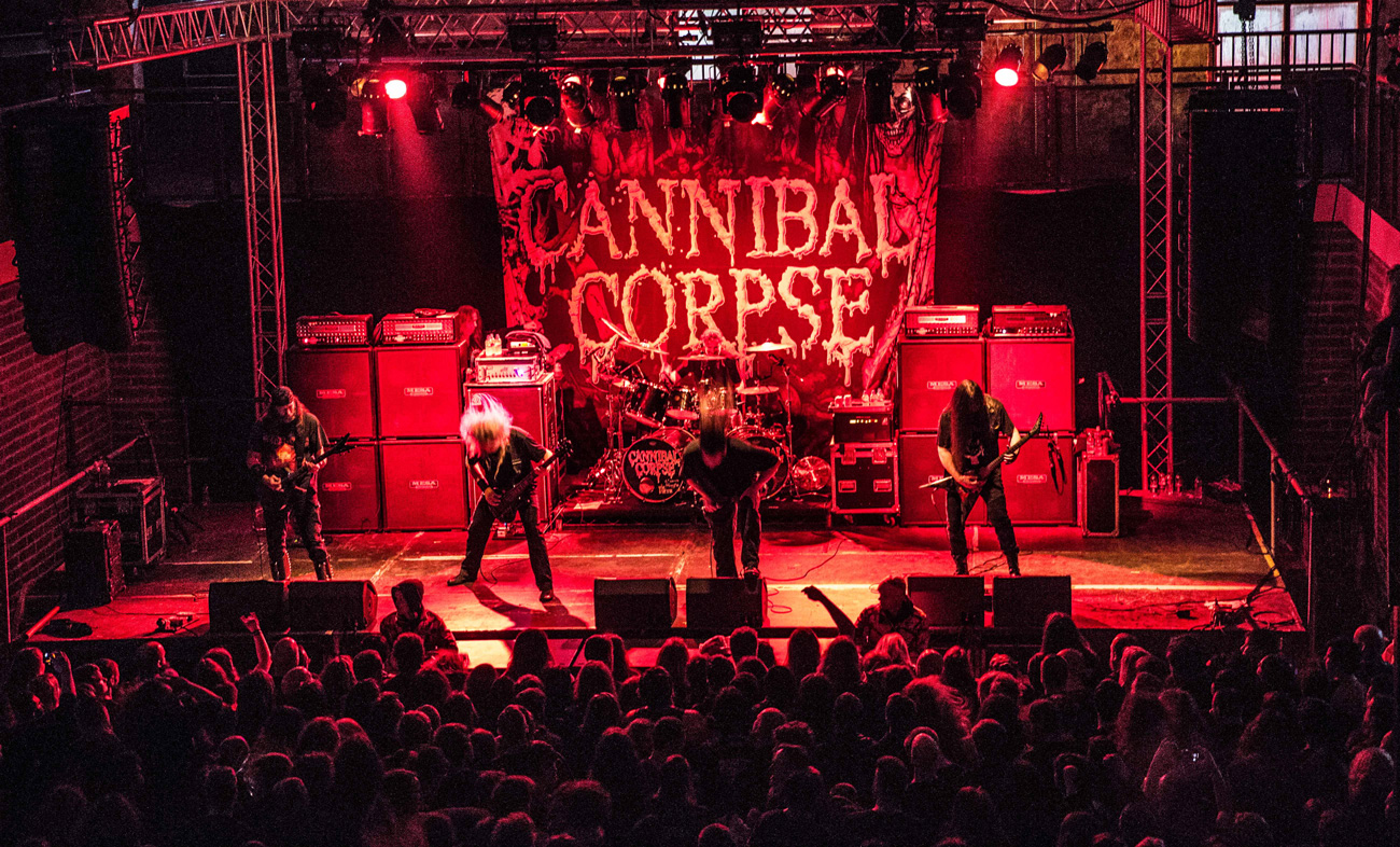 Az A38 Hajón játszik nyáron a Cannibal Corpse