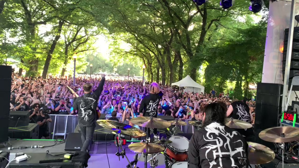 A Lorna Shore lenyomta a Lollapalooza 30 évének első deathcore-buliját