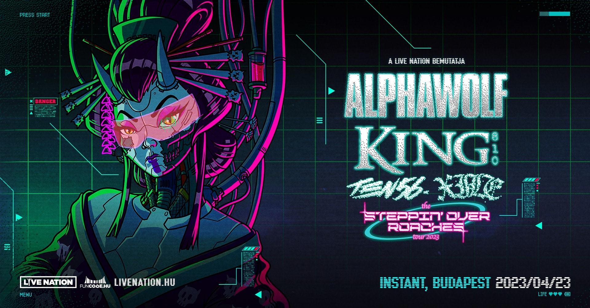 Jövő áprilisban Budapestre ér az Alpha Wolf első EU-turnéja