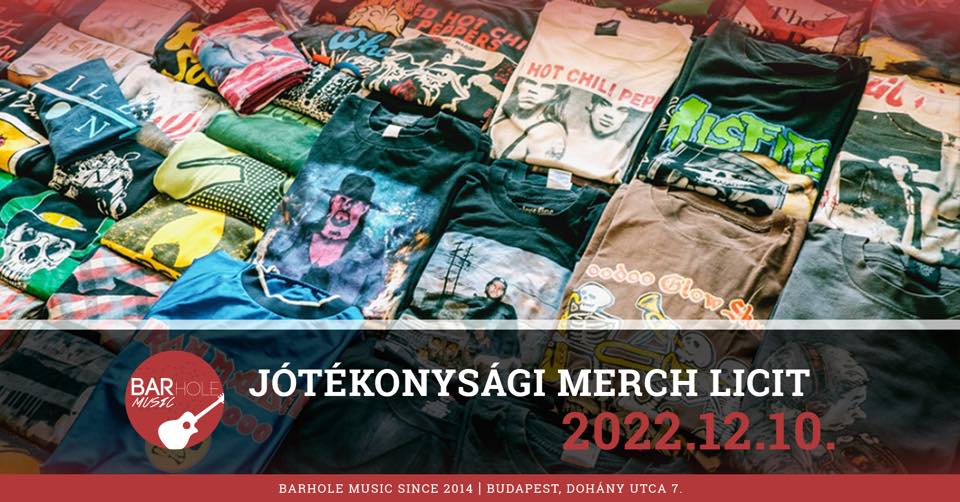 Elindult a 2022-es jótékonysági merch licit