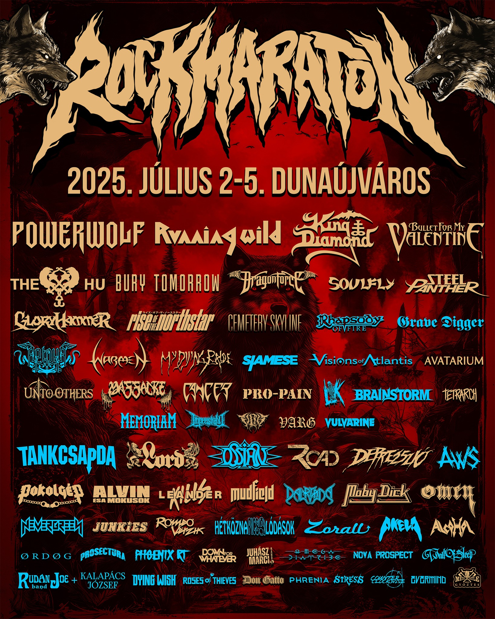 Megjött a Rockmaraton teljes programja