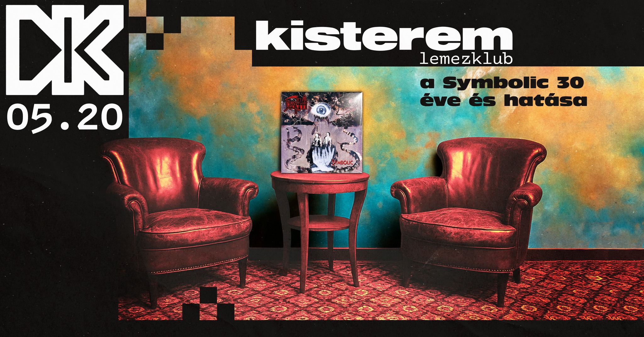 Lemezklub indul a Dürer Kertben, terítéken a Death harmincéves csodája, a Symbolic 