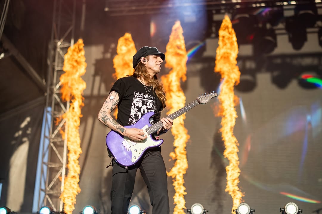 Nick Johnston gitározik a Mastodon most indult amerikai turnéján